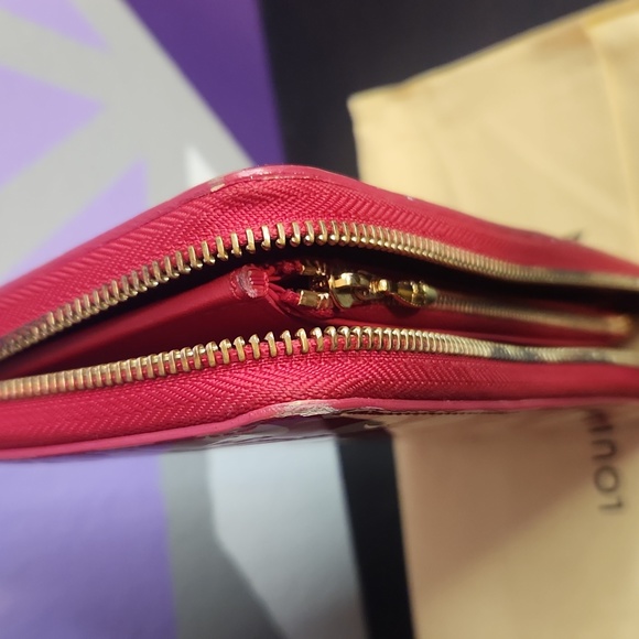 LV x Kusama Limited Edition Long Zip Wallet Vernis Infinity Dots - Picture 11 of 17